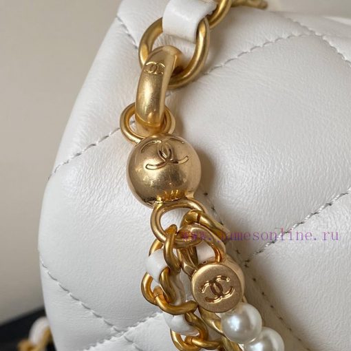 Chanel Bag  Chanel 🧩 Spring/Summer Collection 24P Pearl Chain Mini AS4384 Pearl Chain, paire qb7aino8 - Image 6