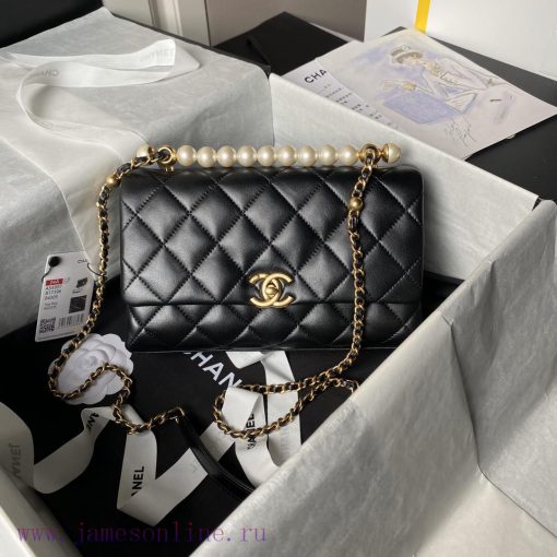 Chanel Bag Chanel 24A Premium Handmade Pearl Luxury Texture Beauty Bag Model AS4997Sweet col o7f36heb - Image 2