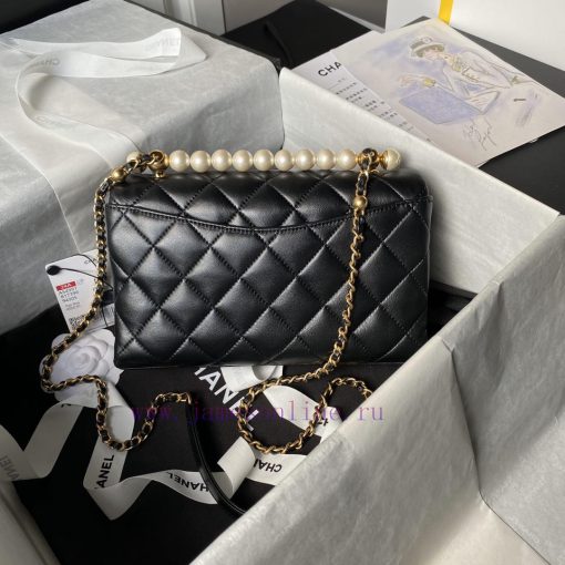 Chanel Bag Chanel 24A Premium Handmade Pearl Luxury Texture Beauty Bag Model AS4997Sweet col o7f36heb - Image 3