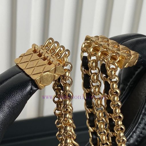 Chanel Bag Chanel 24A dinner bag Hobo tassel chain AS4966 is full of luxury and luxury, and d6i0pbcw - Image 6