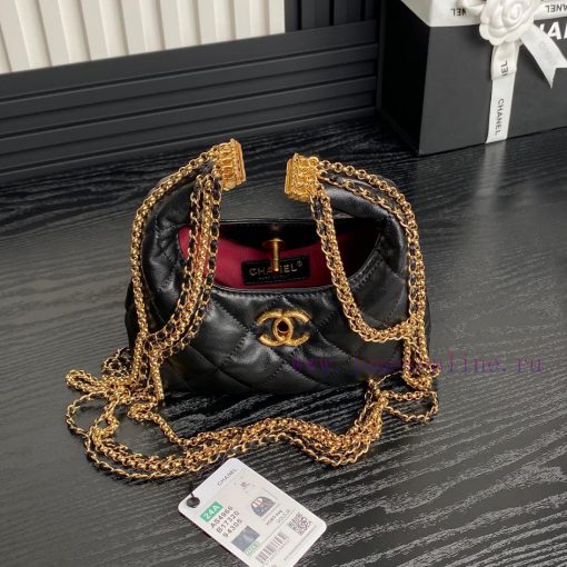 Chanel Bag Chanel 24A dinner bag Hobo tassel chain AS4966 is full of luxury and luxury, and d6i0pbcw - Image 9