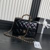 Chanel Bag Chanel 24B Fried Dough Twists knitting handle AS5043 polished sheepskin with meta ve6nc62z