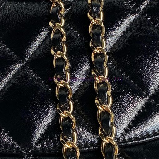 Chanel Bag Chanel 24B Fried Dough Twists knitting handle AS5043 polished sheepskin with meta ve6nc62z - Image 8