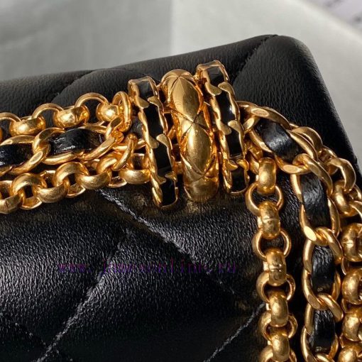Chanel Bag Chanel 24A Classic Pop up Cap Bag AS4972 Full of LuxurySheepskin material is soft is1jhudb - Image 5