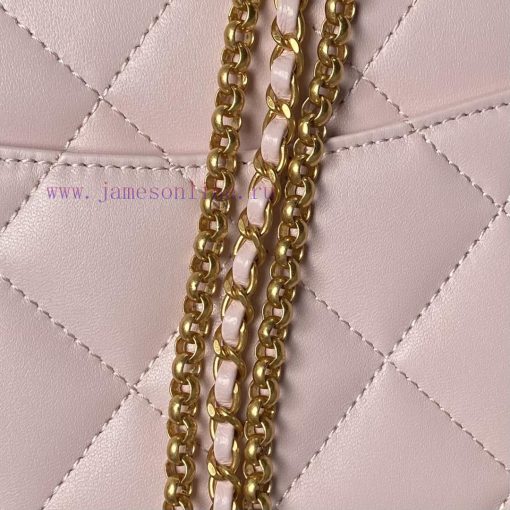 Chanel Bag Chanel 24A Classic Pop Cap Bag AS4971 Full of LuxurySheepskin material is soft an 06vlr8wm - Image 6