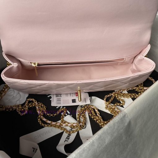 Chanel Bag Chanel 24A Classic Pop Cap Bag AS4971 Full of LuxurySheepskin material is soft an 06vlr8wm - Image 8