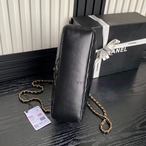 Chanel Bag Chanel 24k Camera Bag AS5187 Double C Gold Coin Pendant Soft Sheepskin with Retro gjxgha75 - Image 8