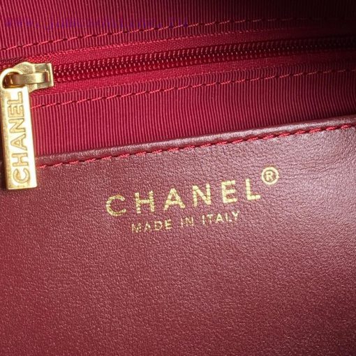Chanel Bag Chanel 24k Camera Bag AS5187 Double C Gold Coin Pendant Soft Sheepskin with Retro hqvyfzbx - Image 10