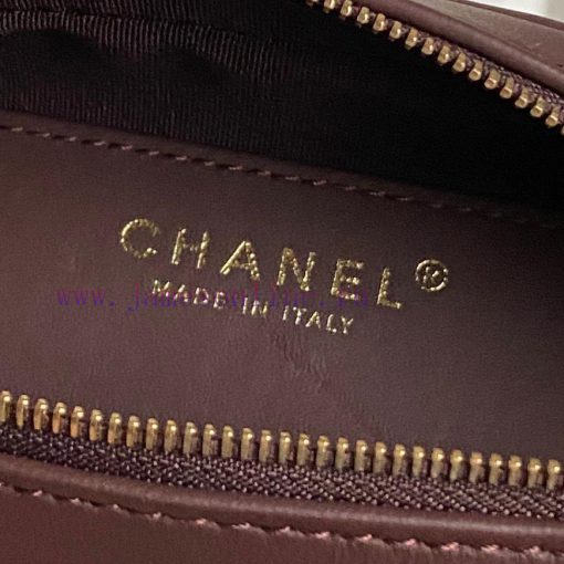 Chanel Bag Chanel 24k Camera Bag AS5190 Double C Gold Coin Pendant Soft Sheepskin with Retro aiytr4i8 - Image 10