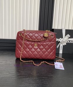 Chanel Bag Chanel 24k Camera Bag AS5181 Double C Gold Coin Pendant Soft Sheepskin with Retro a82co1ro