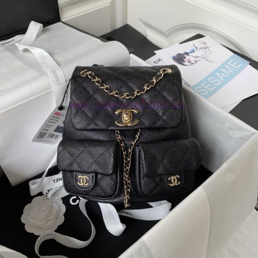 Chanel Bag The Chanel 23P is a super popular double backpack, which is very small in size an 5zcyvire