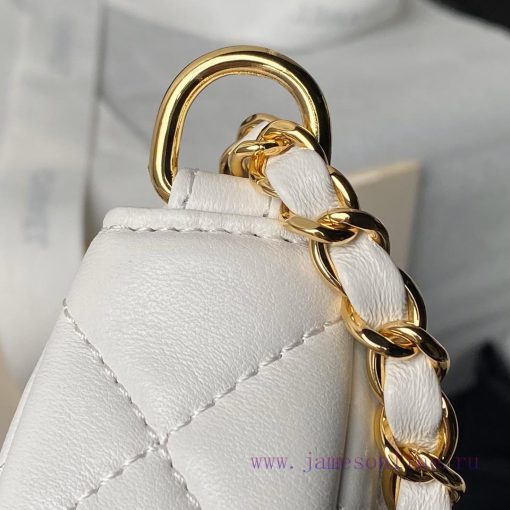Chanel Bag Chanel 24p enamel buckle Hobo heart-shaped chain bag AS3786Hobo is really beautif xcaa1ltx - Image 7