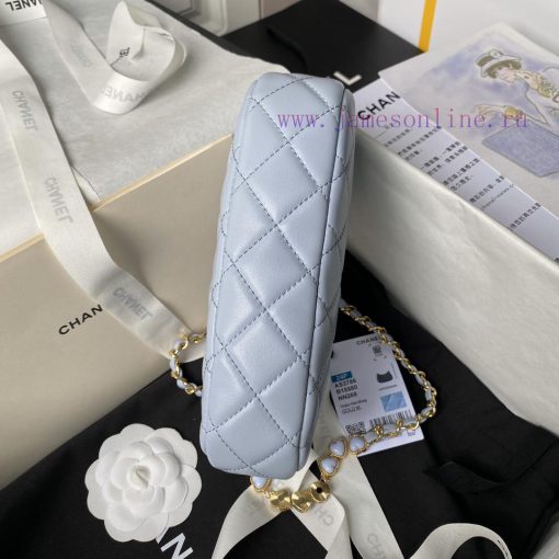 Chanel Bag Chanel 24p enamel buckle Hobo heart-shaped chain bag AS3786Hobo is really beautif iow9dvth - Image 7
