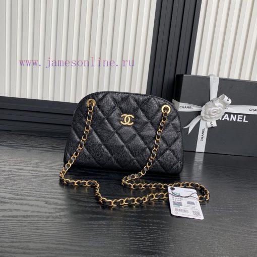 Chanel Bag Chanel 24K bowling ball AS5138 lychee patterned calf leather design is simply too 2btsn66c
