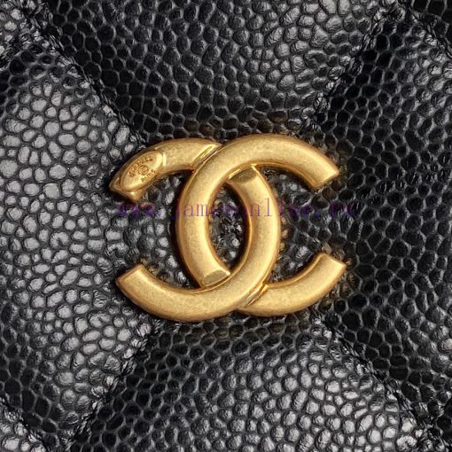 Chanel Bag Chanel 24K bowling ball AS5138 lychee patterned calf leather design is simply too 2btsn66c - Image 4
