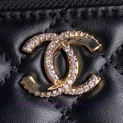 Chanel Bag  Chanel 🧩 The 24k rhinestone handle makeup bag A4317 is really beautiful. I fell uxck7kv3 - Image 4