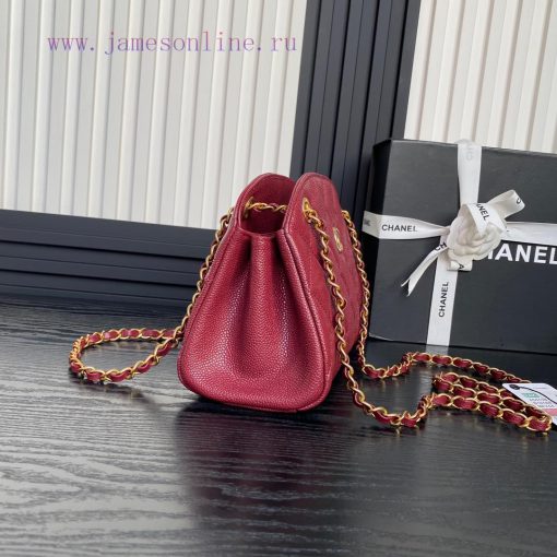 Chanel Bag Chanel 24K bowling ball AS5138 lychee patterned calf leather design is simply too 28ac19so - Image 6