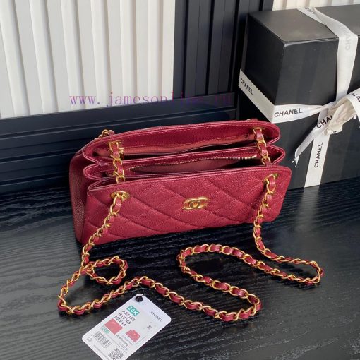 Chanel Bag Chanel 24K bowling ball AS5138 lychee patterned calf leather design is simply too 28ac19so - Image 8