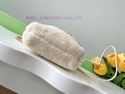 Chanel Bag 24K wool 22bag miniXiangnai Goose's bag accessories will always be planted with g zs21f7be - Image 5