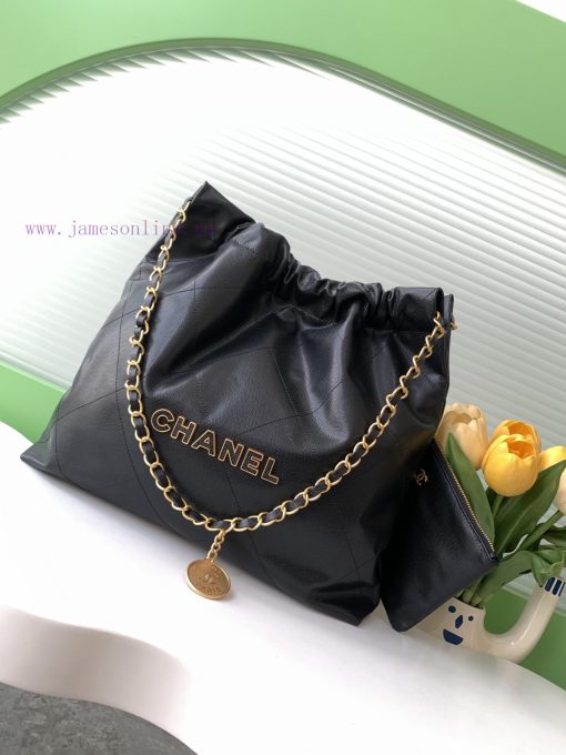 Chanel Bag 24K Ball Pattern Bag Shopping Bag [Joyful] This season's hottest and most worth b 4gverqso - Image 2