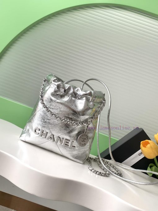 Chanel Bag Chanel's mini garbage bag in early spring with a magical colorXiangnai Goose's ba 574ndyja - Image 2