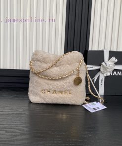 Chanel Bag Chanel 24K bag AS3980 winter plush mini, warm and cute like a teddy bear, furry b ainugilj