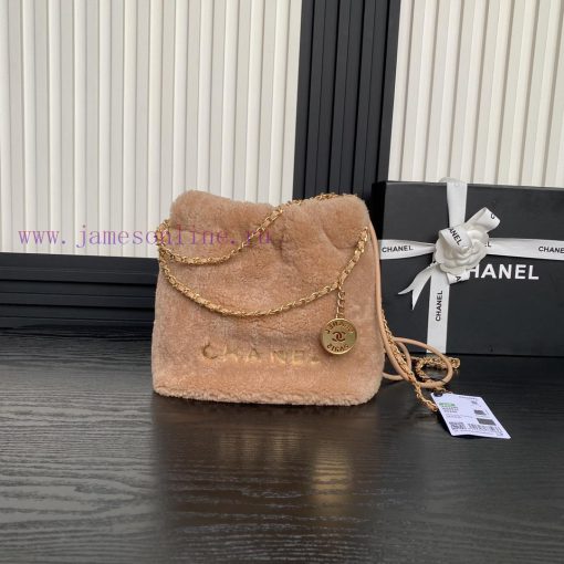 Chanel Bag Chanel 24K bag AS3980 winter plush mini, warm and cute like a teddy bear, furry b uz1ef10w - Image 2