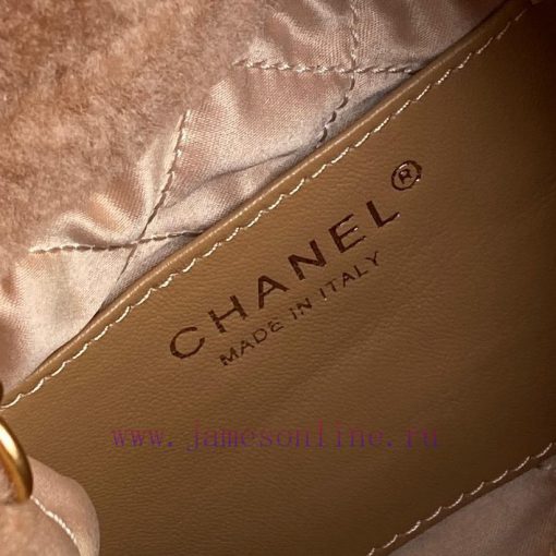 Chanel Bag Chanel 24K bag AS3980 winter plush mini, warm and cute like a teddy bear, furry b uz1ef10w - Image 9