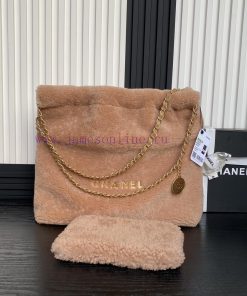 Chanel Bag Chanel 24K bag AS3261 winter plush, warm and cute like a teddy bear, furry bag wi xa4cbw0k