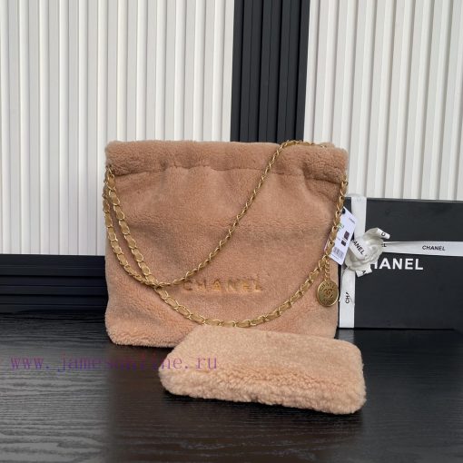 Chanel Bag Chanel 24K bag AS3260 winter plush, warm and cute like a teddy bear, furry bag wi lch6deym - Image 2