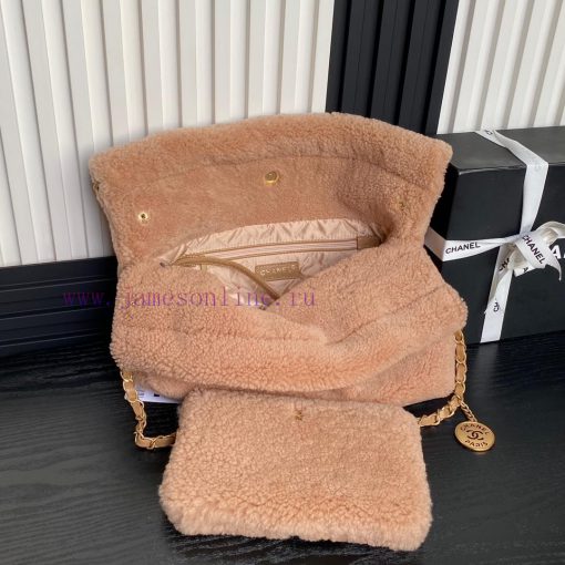 Chanel Bag Chanel 24K bag AS3260 winter plush, warm and cute like a teddy bear, furry bag wi lch6deym - Image 6