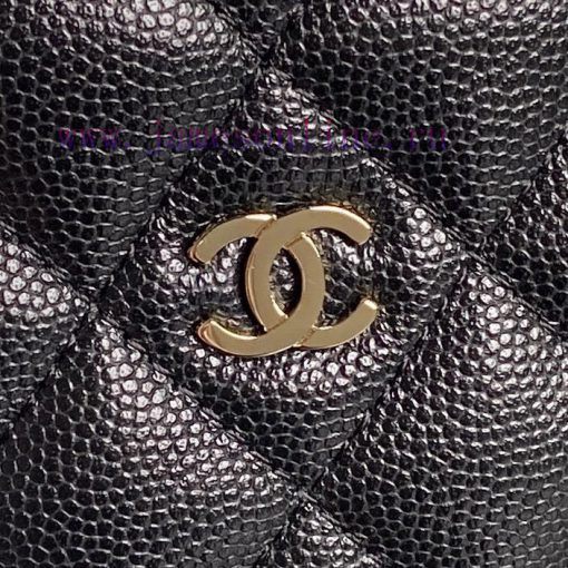 Chanel Bag Chanel 25C lunch box bag A4386 calf leather and metal chain ️ Design style Double 9nid3dv3 - Image 4