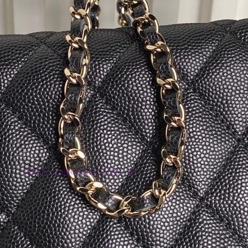 Chanel Bag Chanel 25C lunch box bag A4386 calf leather and metal chain ️ Design style Double 9nid3dv3 - Image 5