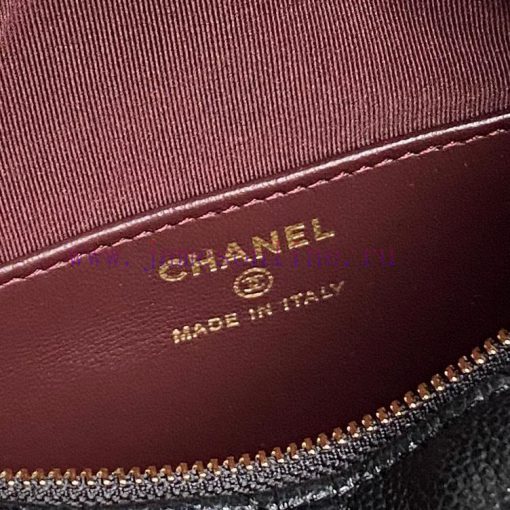 Chanel Bag Chanel 25C lunch box bag A4386 calf leather and metal chain ️ Design style Double 9nid3dv3 - Image 10