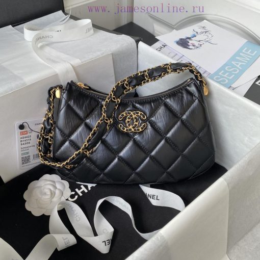 Chanel Bag   ⏺ 23khobo armpit bag in stock is so cool! AS4422 classic 19 button addition is ssq7tzna - Image 2