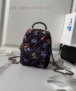 Chanel Bag Chanel 24s Mini Graffiti Backpack A3753: The colorful combination of graffiti is apbjkvxe