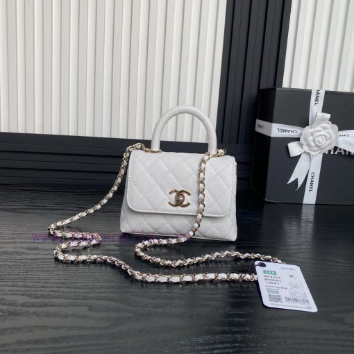 Chanel Bag Chanel 24K Super Mini Coco Handle A4244Its design is truly luxurious, and it's co 5sydirri