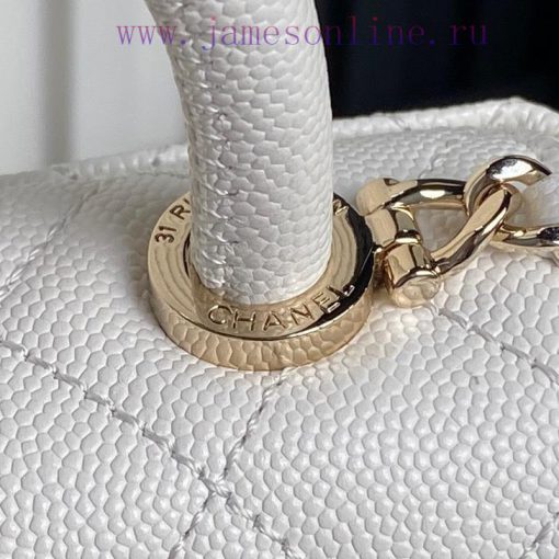 Chanel Bag Chanel 24K Super Mini Coco Handle A4244Its design is truly luxurious, and it's co 5sydirri - Image 5