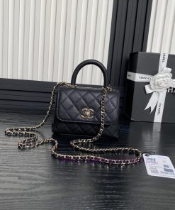 Chanel Bag Chanel 24K Super Mini Coco Handle A4244Its design is truly luxurious, and it's co iy6rsgds