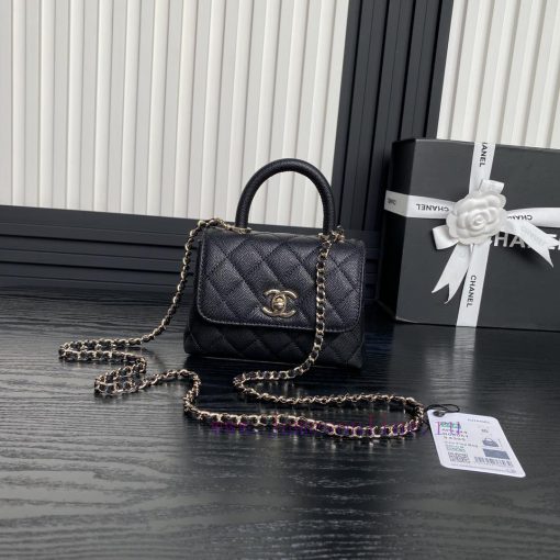 Chanel Bag Chanel 24K Super Mini Coco Handle A4244Its design is truly luxurious, and it's co iy6rsgds