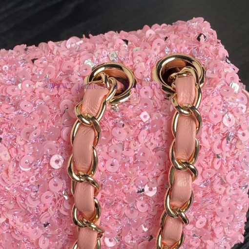 Chanel Bag Chanel 24K runway AS4561 glitter CFThe glitter weaves together and shines brightl gy2lr4xv - Image 5