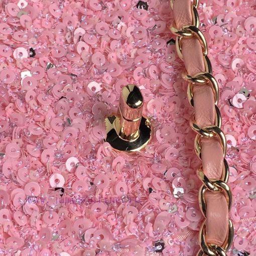 Chanel Bag Chanel 24K runway AS4561 glitter CFThe glitter weaves together and shines brightl gy2lr4xv - Image 7
