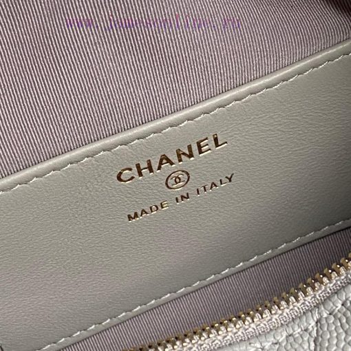 Chanel Bag Chanel 25C lunch box bag A4386 calf leather and metal chain ️ Design style Double e1rn7gdj - Image 10