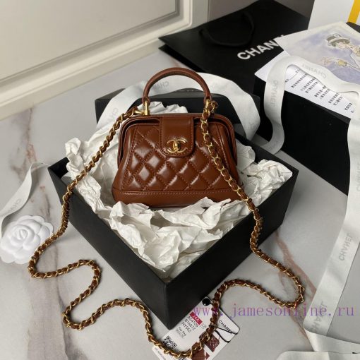 Chanel Bag Chanel 24A Mini Handmade Visit Series Doctor's Bag AS4109 Physical Super Beautifu dlvor21x - Image 2