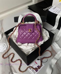 Chanel Bag Chanel 24A Mini Handmade Visit Series Doctor's Bag AS4109 Physical Super Beautifu 7wh0yap9