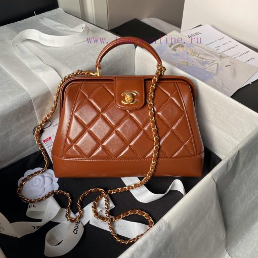Chanel Bag Chanel 24A Handmade Visit Series Doctor's Bag AS4959 Physical Super Beautiful Oil uyrq2z5t - Image 2