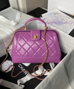 Chanel Bag Chanel 24A Handmade Visit Series Doctor's Bag AS4959 Physical Super Beautiful Oil c3ccl0pg