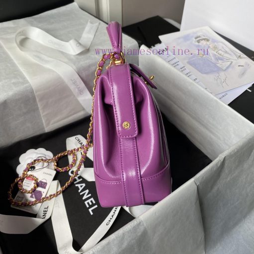 Chanel Bag Chanel 24A Handmade Visit Series Doctor's Bag AS4959 Physical Super Beautiful Oil c3ccl0pg - Image 7