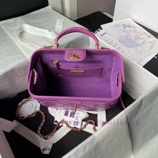 Chanel Bag Chanel 24A Handmade Visit Series Doctor's Bag AS4959 Physical Super Beautiful Oil c3ccl0pg - Image 8