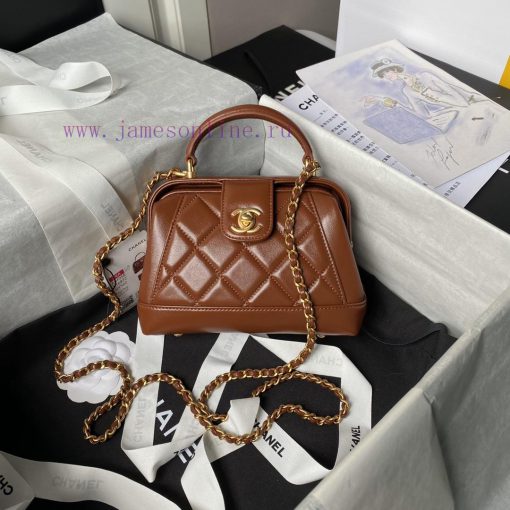 Chanel Bag Chanel 24A Handmade Visit Series Doctor's Bag AS4958 Physical Super Beautiful Oil 33u8n0x9 - Image 2